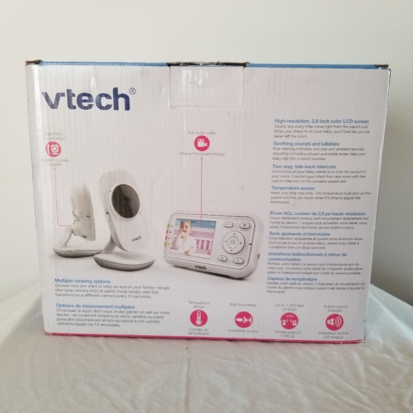Vtech 2 camera baby monitor - Picture 2 of 3